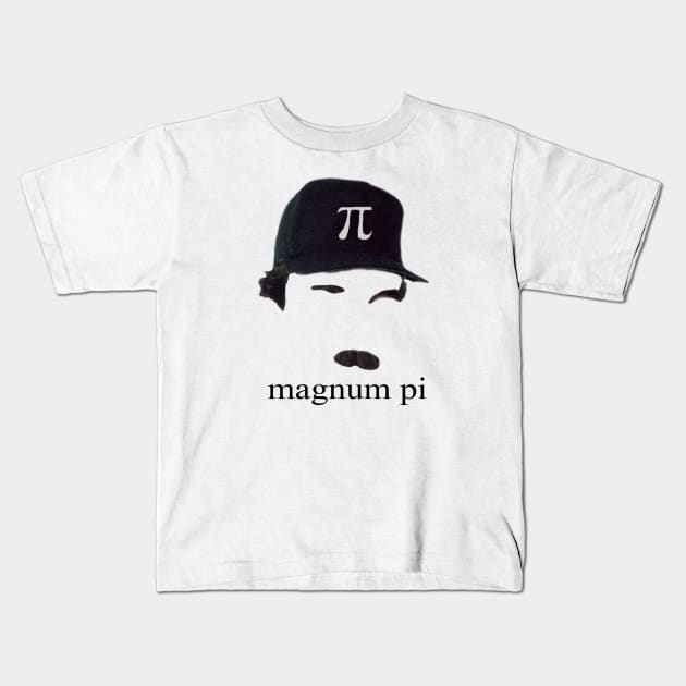 Magnum Pi Kids T-Shirt by PrettyDopeDad